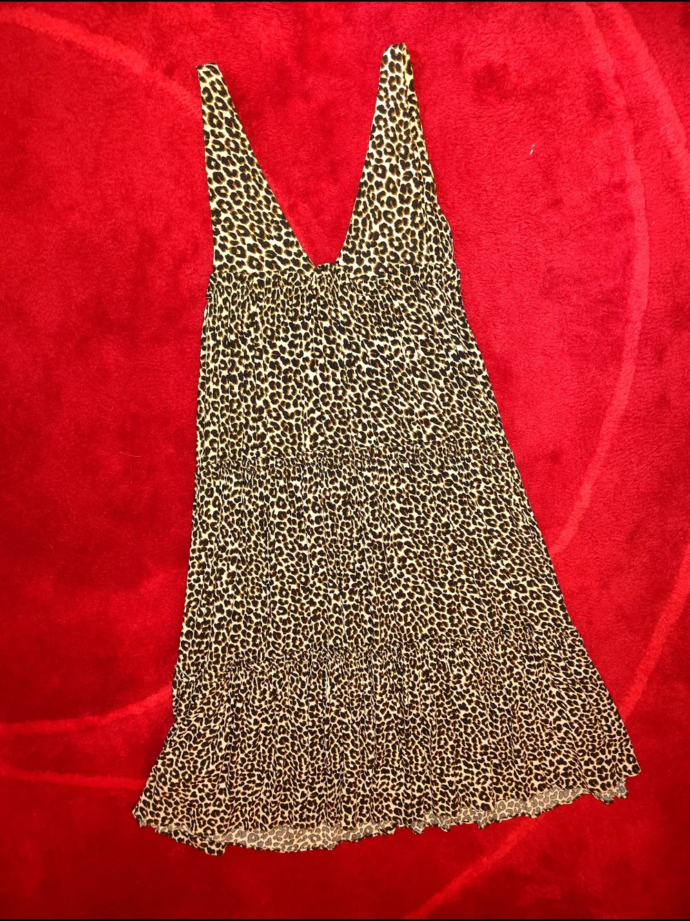 ASOS Leopard Print Midi Dress Sz 0